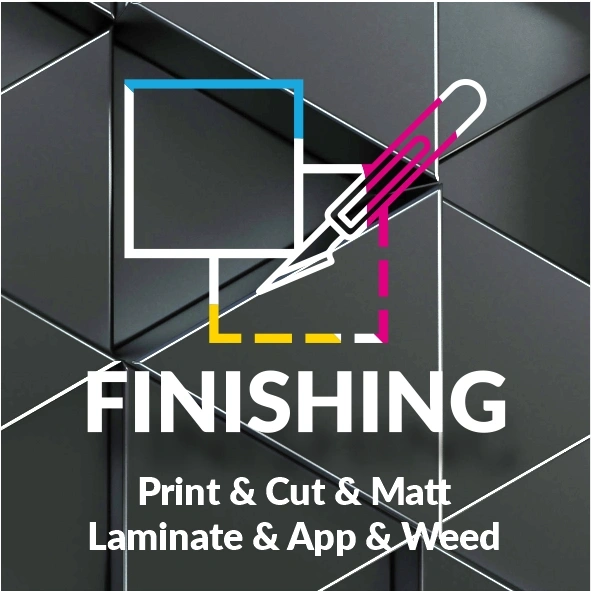 SAV - Print, Cut, Matt Laminate, Application Tape & Weeded A