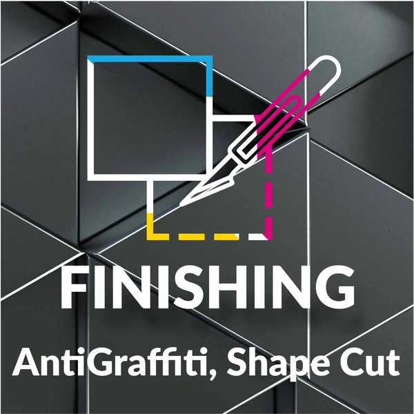 AntiGraffit Laminate, Shape Cut